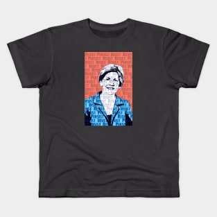 Elizabeth Warren Resist, Persist, Insist Kids T-Shirt